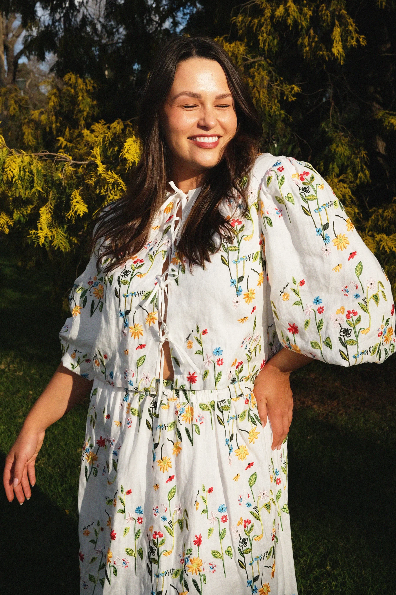 SUKI BLOUSE - GARDEN - Hercitys