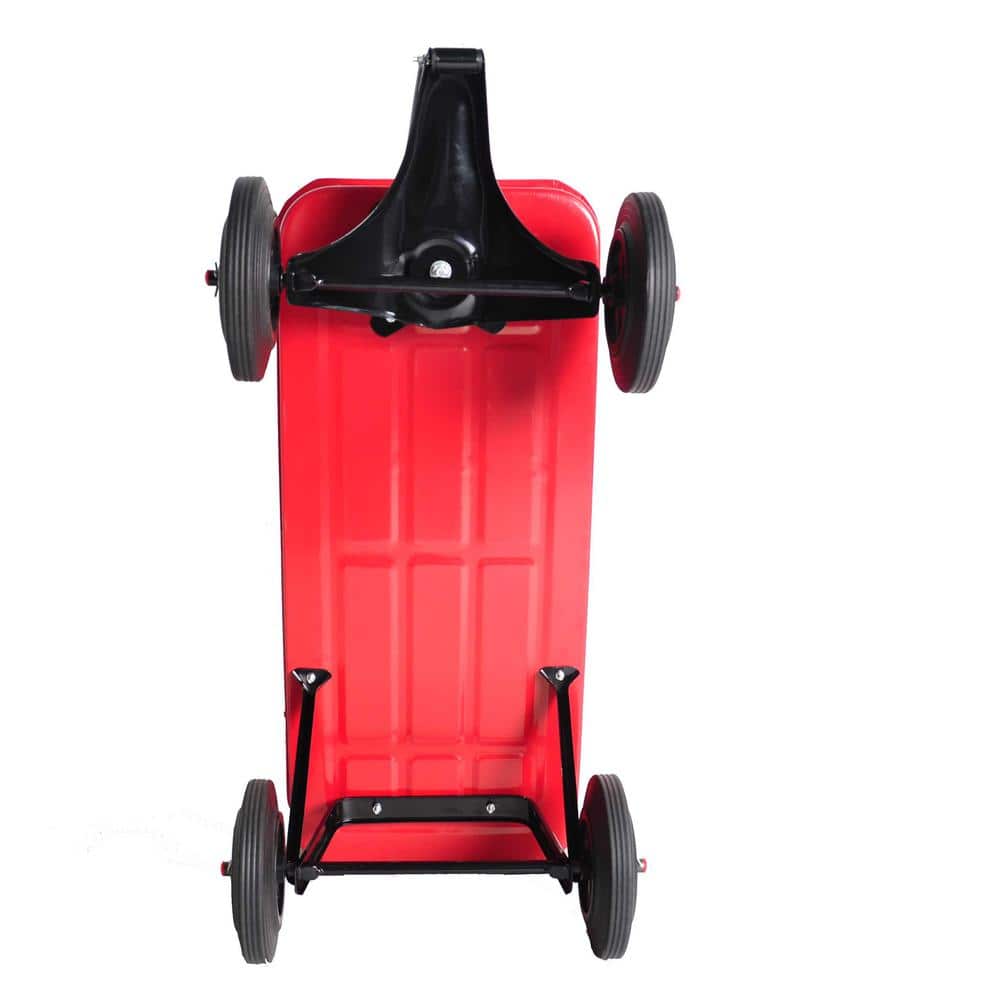 1 cu.ft. Steel All Terrain Cargo Wagon Garden Cart - Hercitys