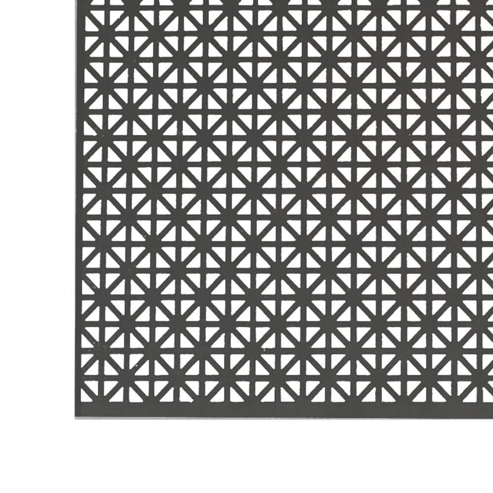 1 ft. x 2 ft. Union Jack Aluminum Sheet in Graphite - Hercitys