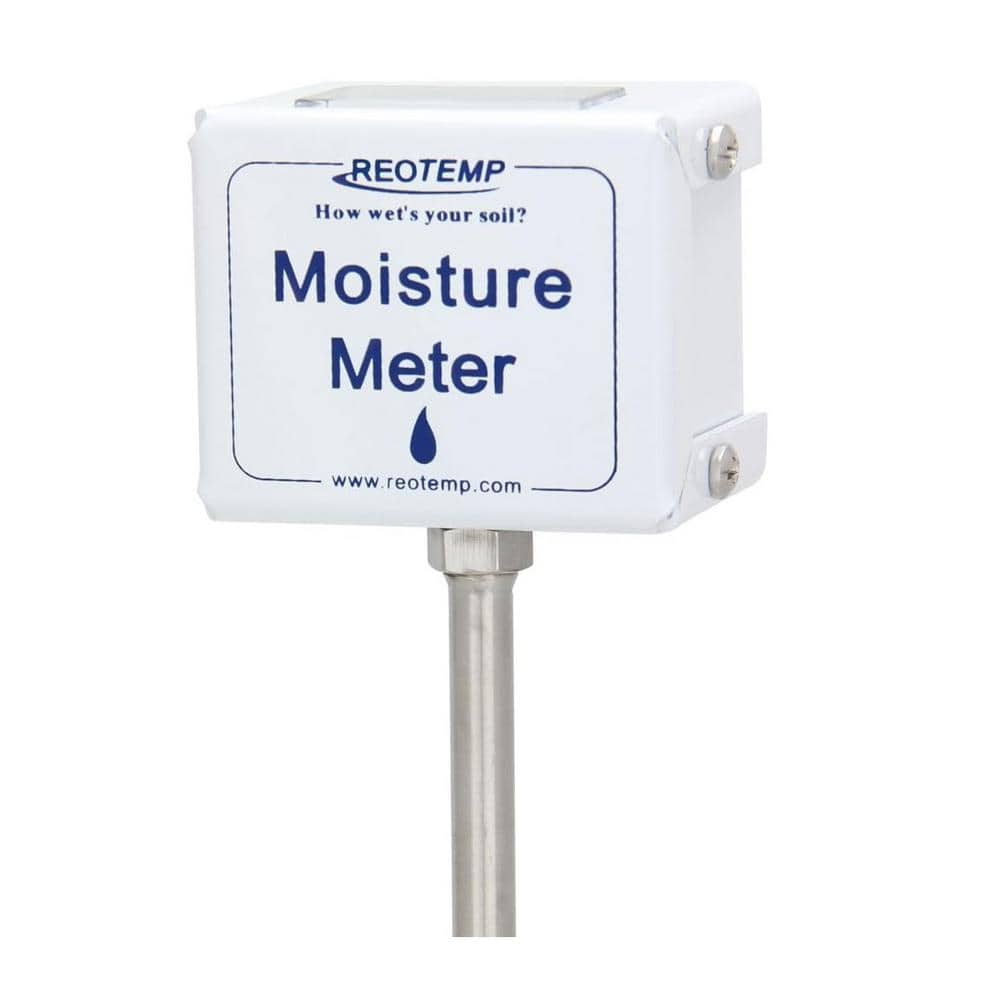 15 in. Garden and Compost Moisture Meter, Garden Tool Ideal for Soil, Plant, Farm and Lawn Moisture Testing - Hercitys