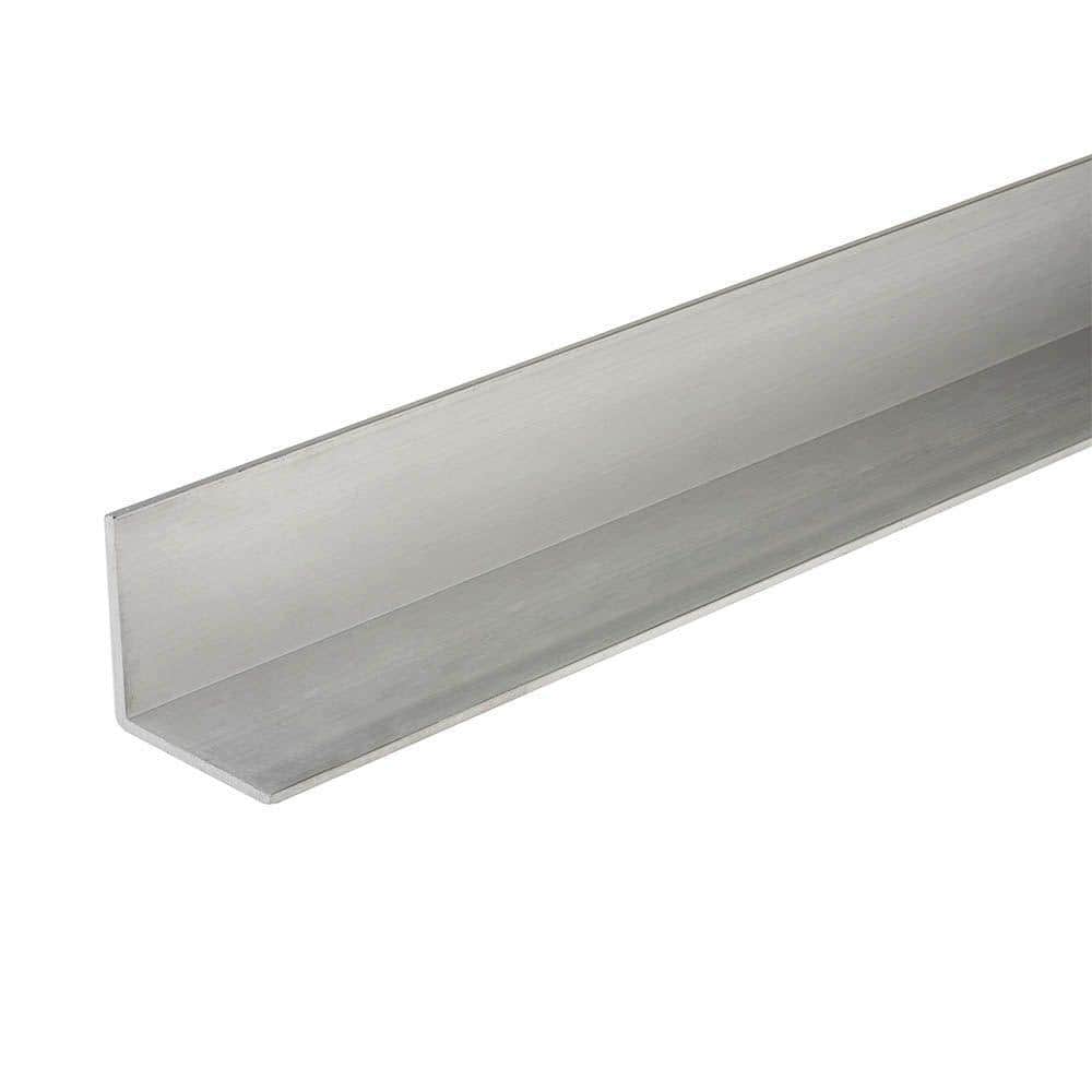 2 in. x 8 ft. – 1/16 in. Thick Aluminum Angle - Hercitys