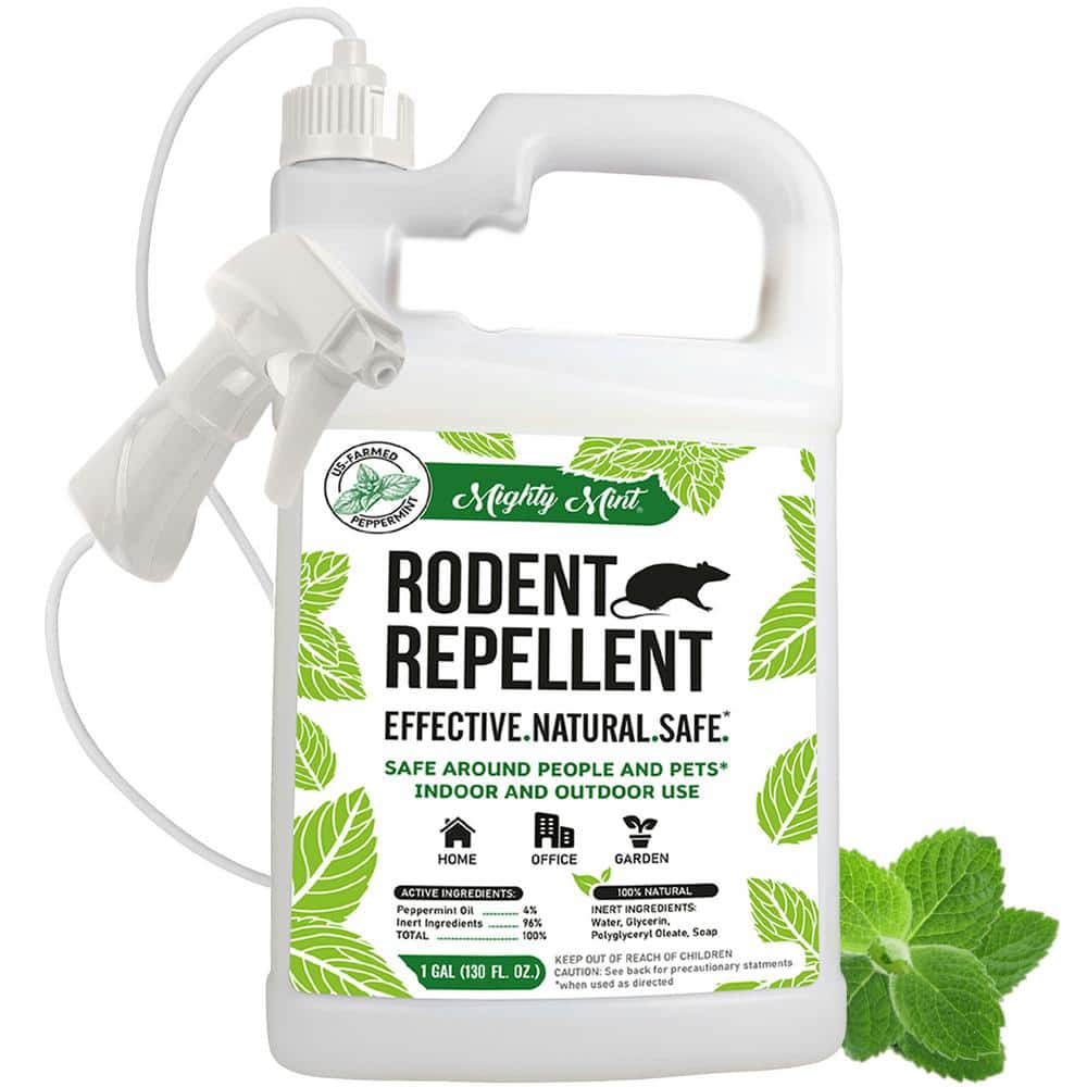 130 oz. Peppermint Oil Rodent Repellent Spray - Hercitys