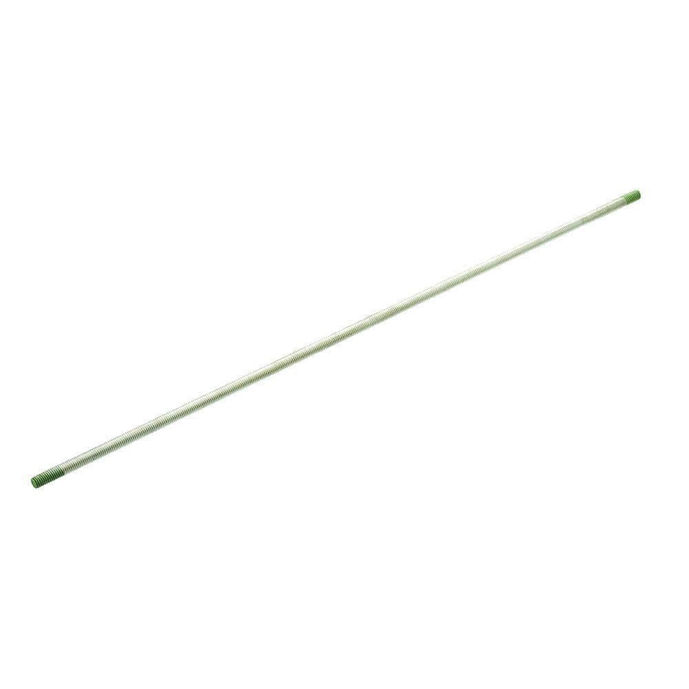 5/8 in. x 2 ft. Hot-Dip Galvanized Steel (Coarse) Threaded Rod - Hercitys