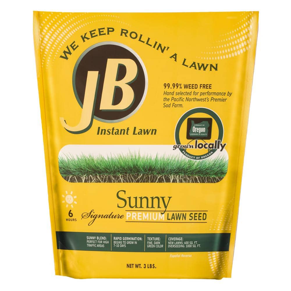 3 lbs. Perennial Ryegrass Lawn Seed - Hercitys