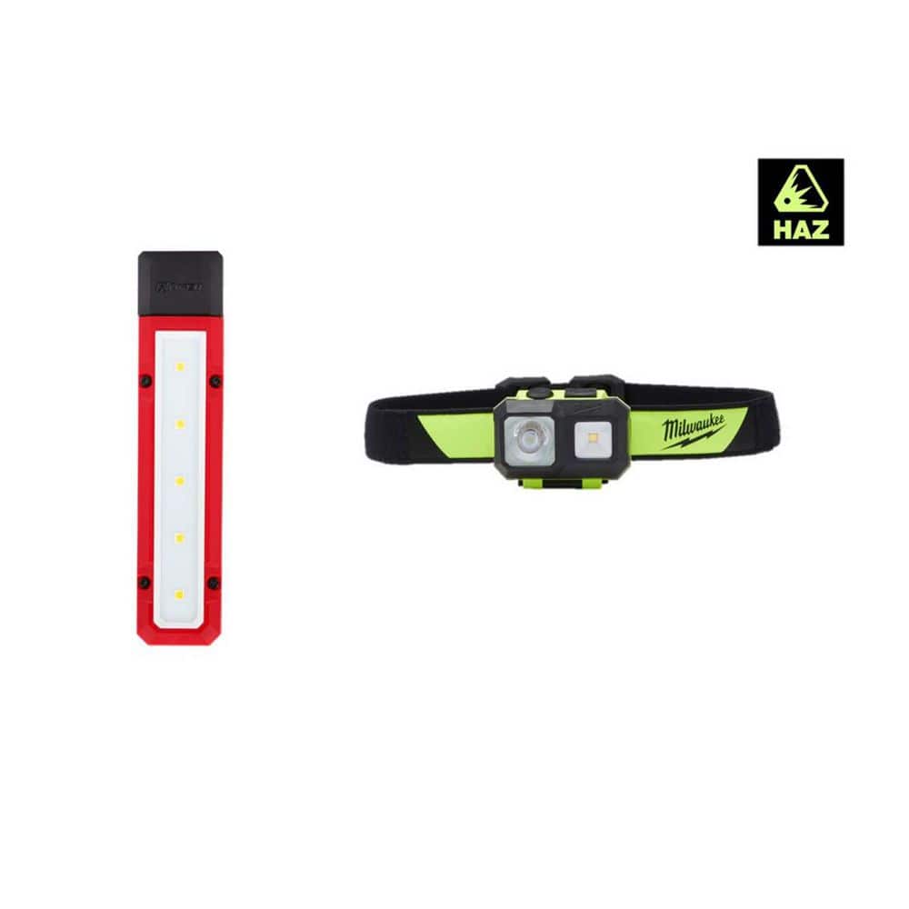 310 Lumens LED Intrinsically Safe Spot/Flood Headlamp and 300 Lumens LED Magnetic Flood Light - Hercitys