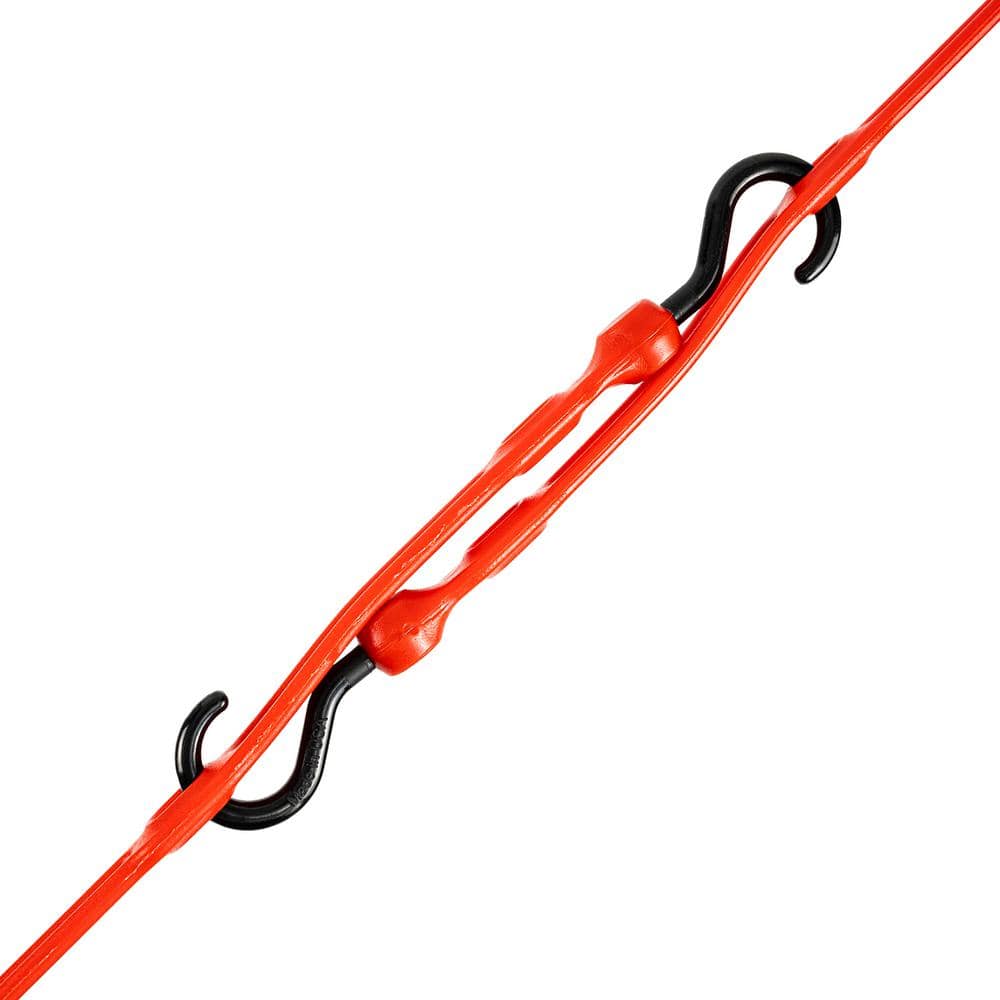 36 in. Adjust-A-Strap in Red (4-Pack) - Hercitys