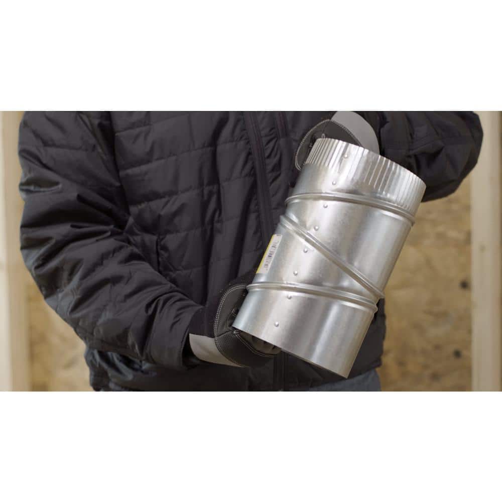 26-Gauge 14 in. 90-Degree Adjustable Elbow - Hercitys