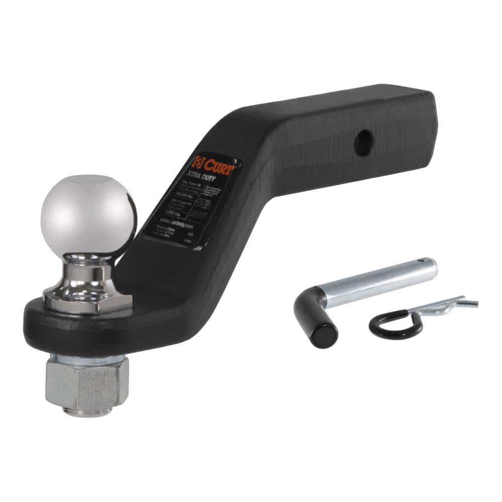 15,000 lbs. 4 in. Drop Loaded Forged Trailer Hitch Ball Mount with 2-5/16 in. Ball (2 in. Shank) - Hercitys