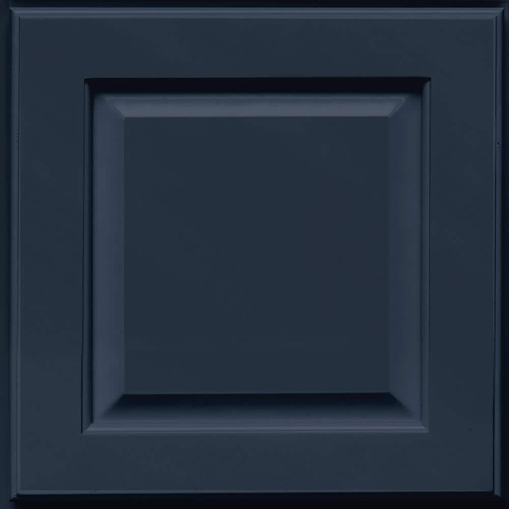 14-5/8 in. x 14-5/8 in. Cabinet Door Sample in Midnight - Hercitys
