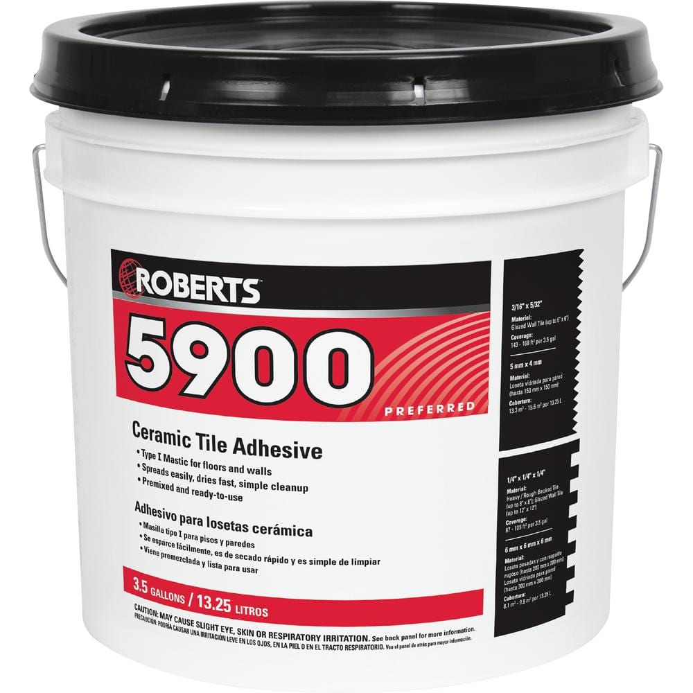 3.5 Gal. Ceramic Tile Adhesive - Hercitys