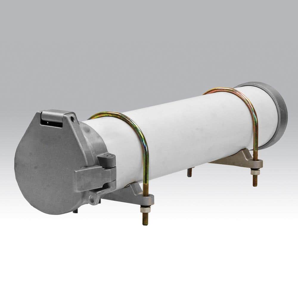 4 in. Dia. PVC Conduit Carrier Tube Pipe Holder Mounting Kit for Work Vans and Utility Vehicles - Hercitys