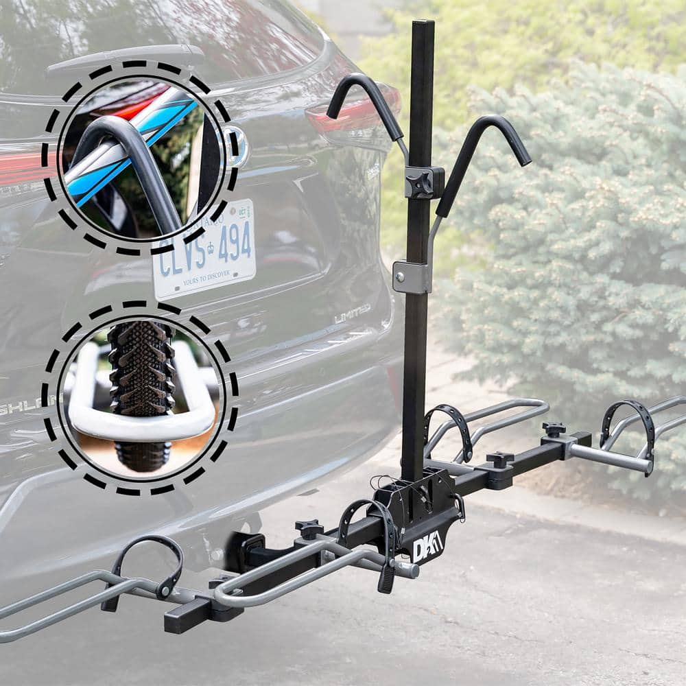 2-Bike Hitch Bike Rack - Hercitys