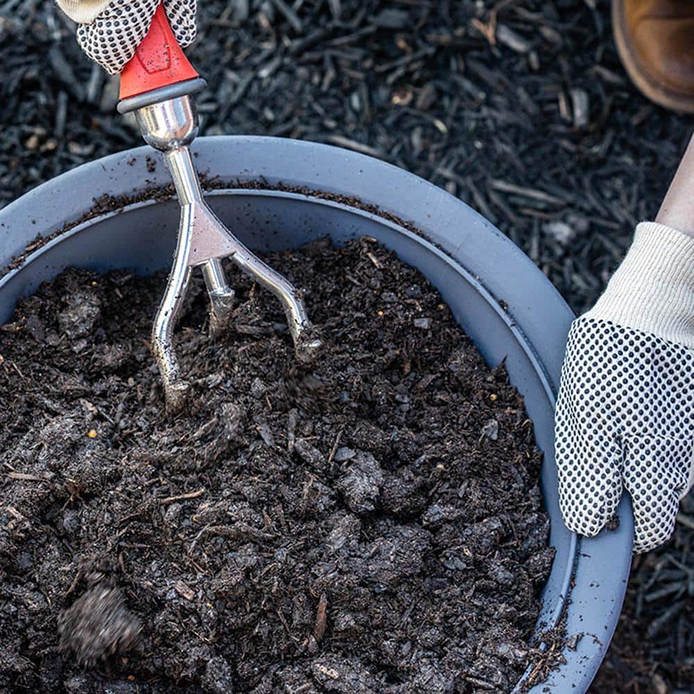 12.75 in. Comfort Non-Slip Grip Trowel and Hand Cultivator - Hercitys