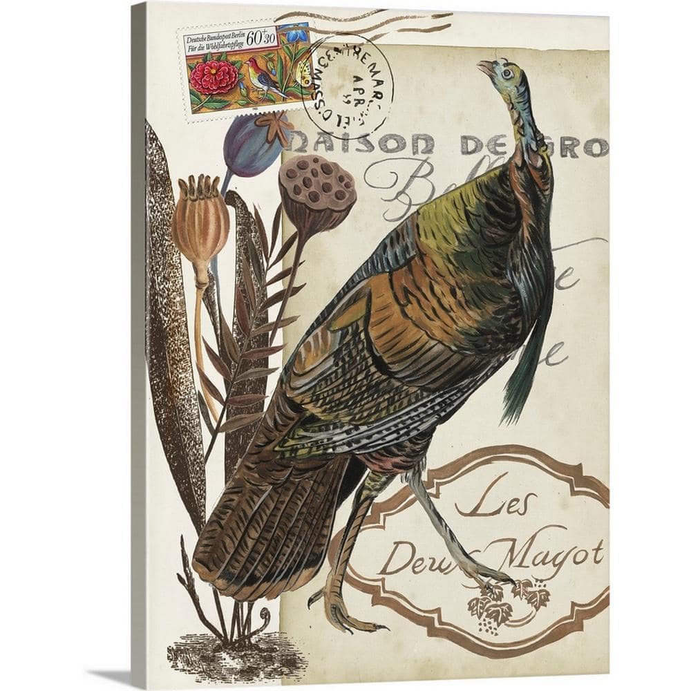 30 in. x 40 in. Autumn Palette II by Melissa Wang Canvas Wall Art - Hercitys