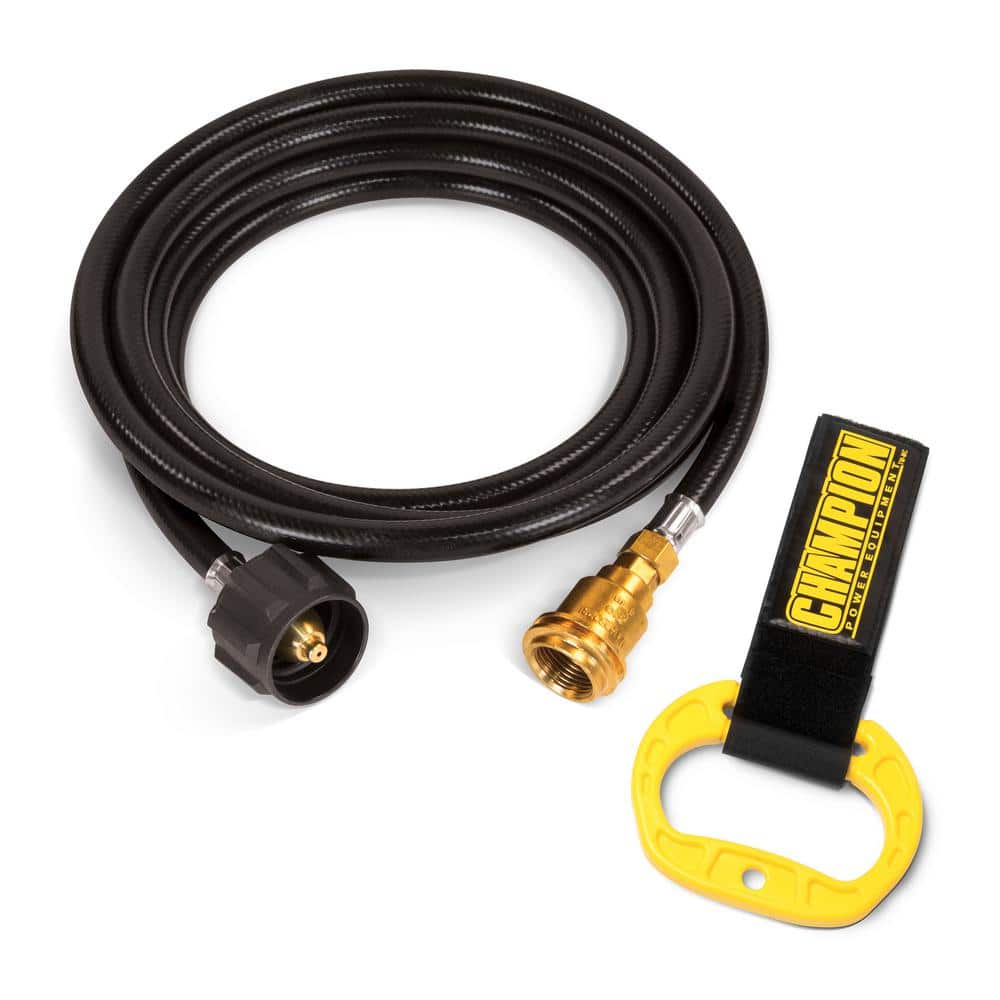 12 ft. Propane (LPG) Hose Extension Kit for Propane Powered Generators - Hercitys