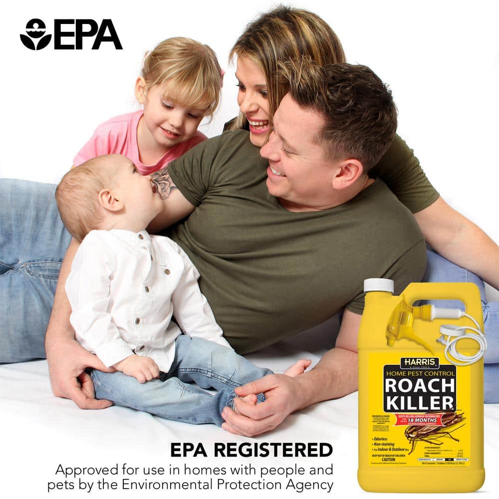 1 Gal. Roach Killer and Roach Trap Value Pack - Hercitys