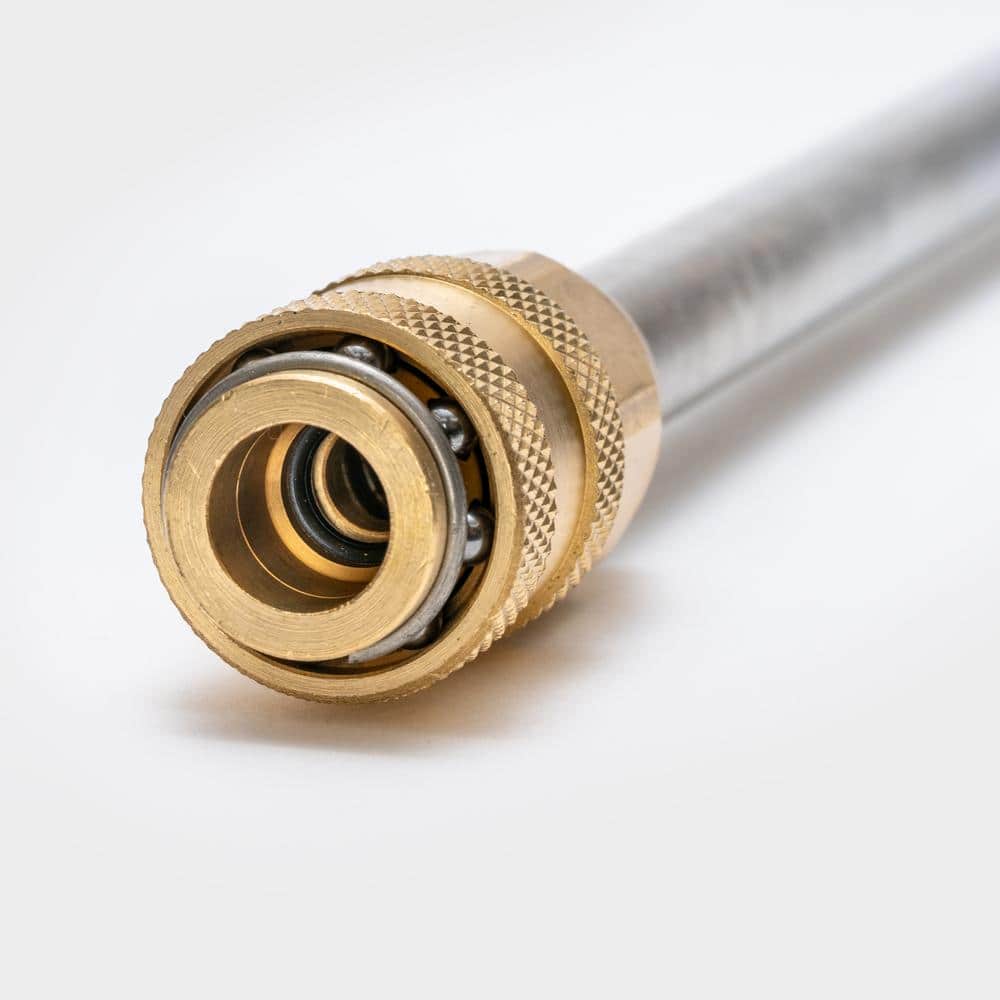 24 in. Stainless Steel Pressure Washer Spray Wand Lance – 4000 PSI – Quick-Connect/M22 - Hercitys