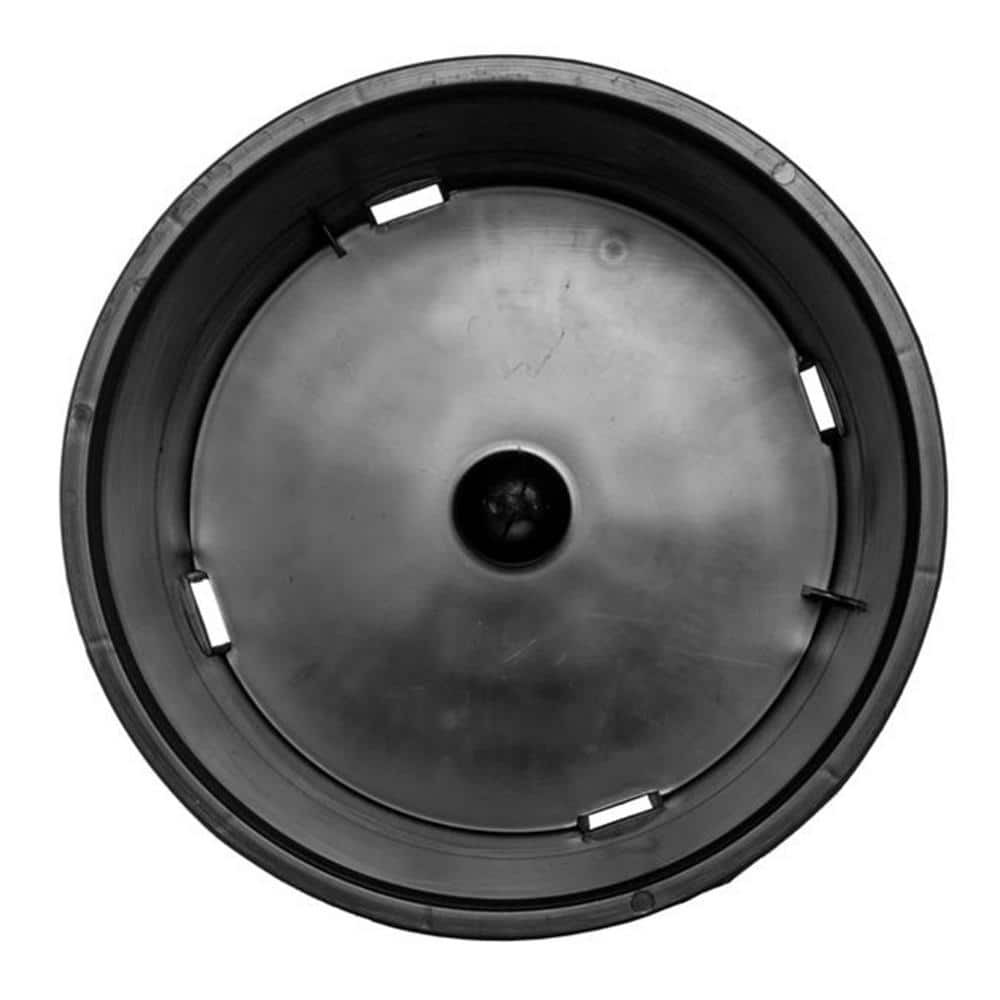 11 in. W x 21 in. H 5 Gal. Premium Nursery Black Plastic Planter Garden Grow Pots (Set of 20) - Hercitys