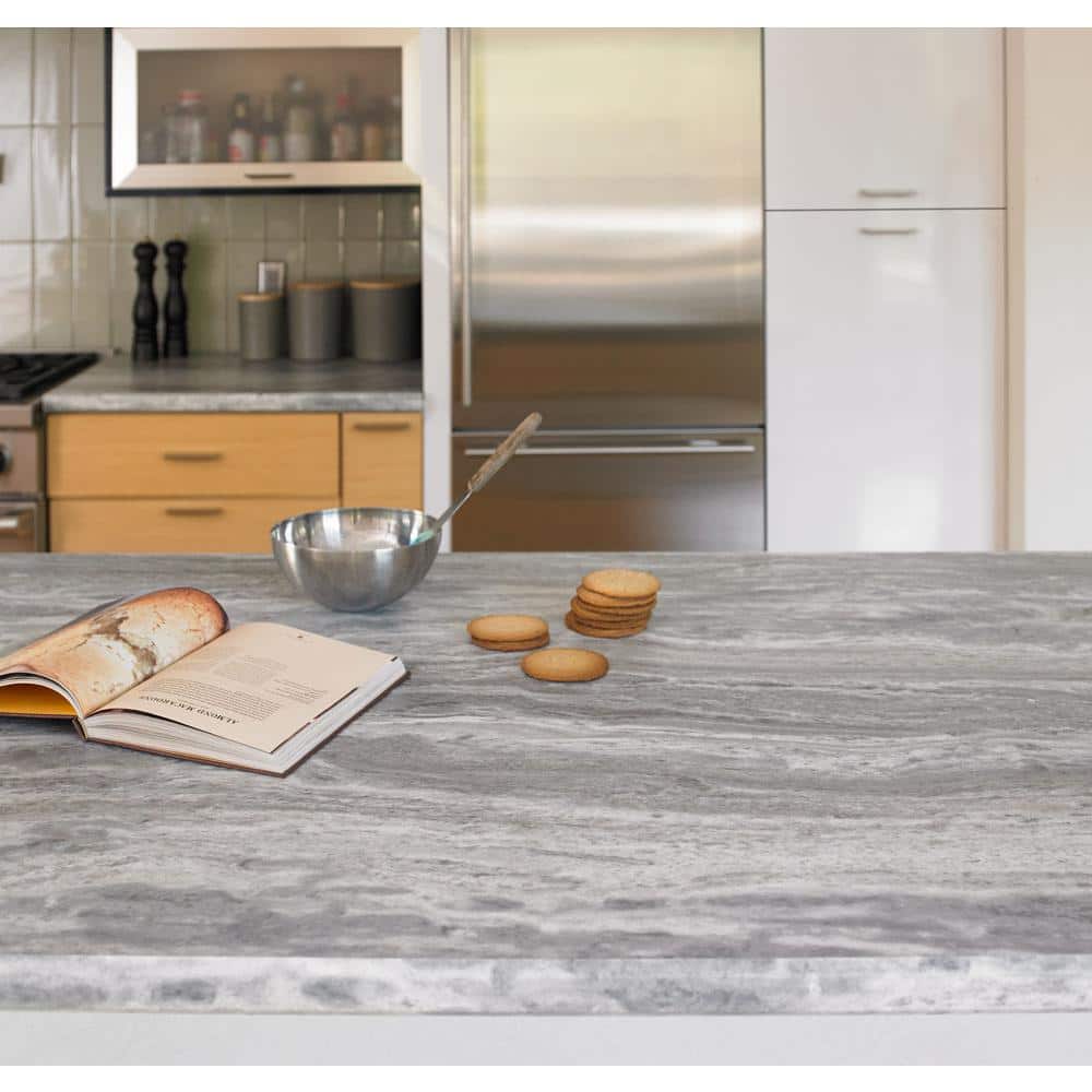 5 ft. x 12 ft. Laminate Sheet in 180fx Fantasy Marble with Scovato Finish - Hercitys