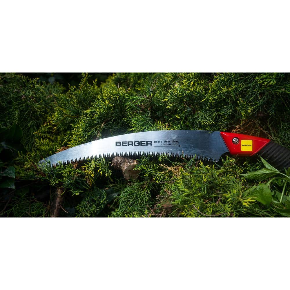 13 in. Curved Pruning Saw with scabbard - Hercitys