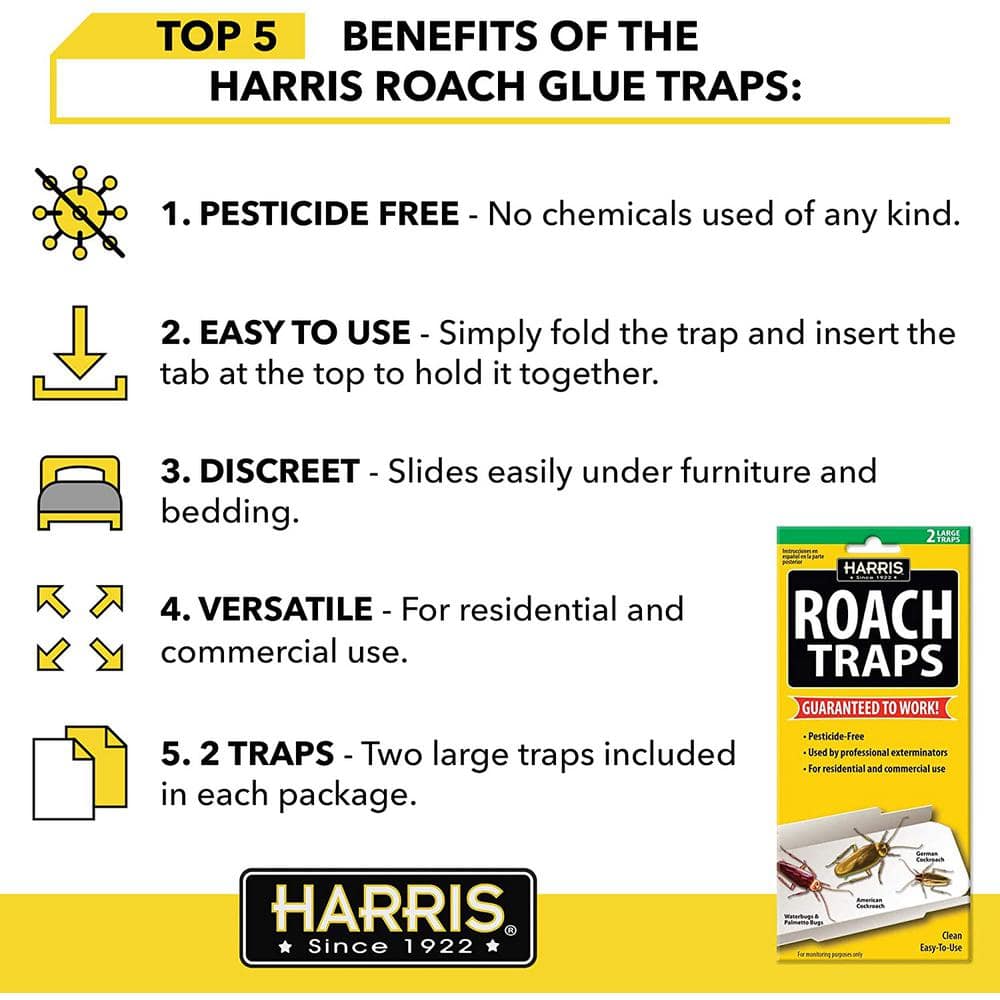1 Gal. Roach Killer and Roach Trap Value Pack - Hercitys