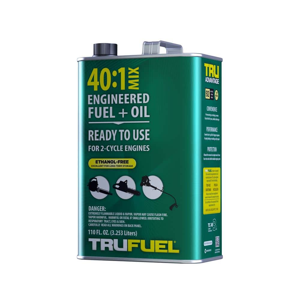 2-Cycle 40:1 Pre-Mixed Fuel and Oil 110 oz. (4-Pack) - Hercitys