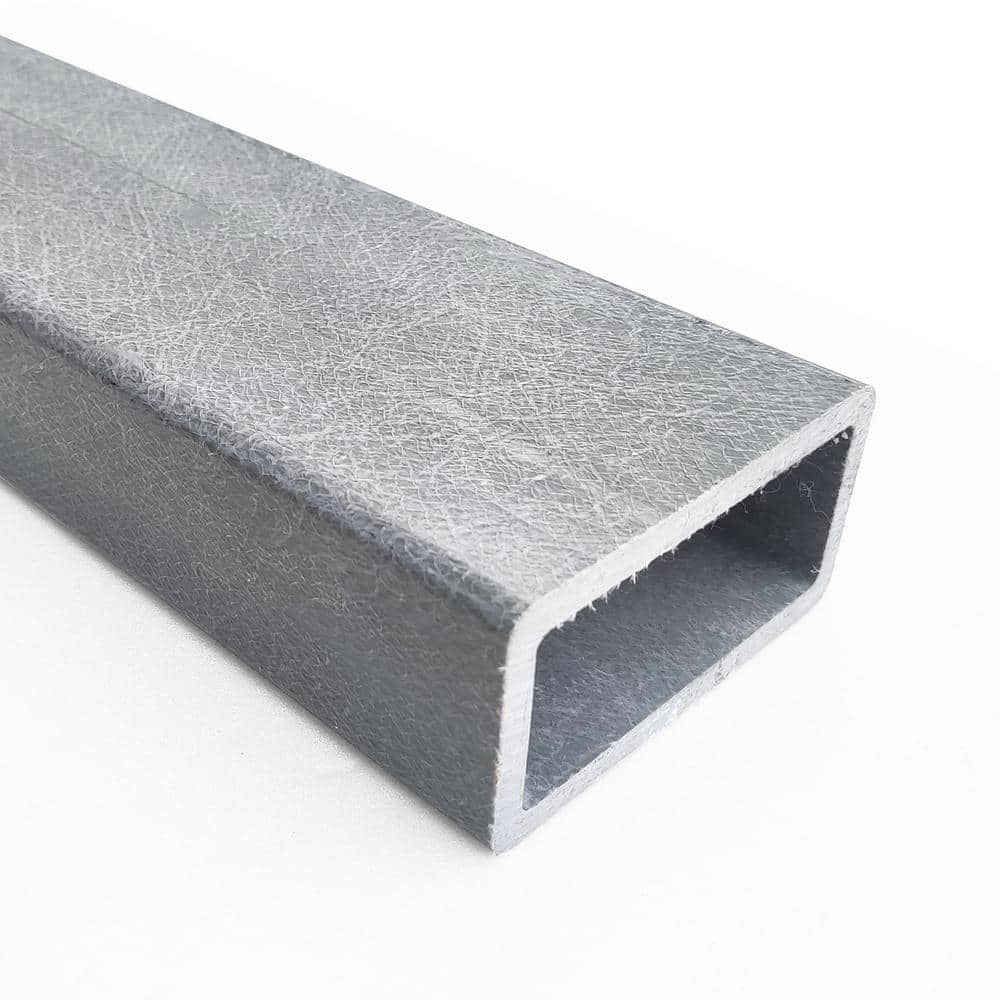 48 in. x 3.7 in. x 1.8 in. FRP Square Tube - Hercitys