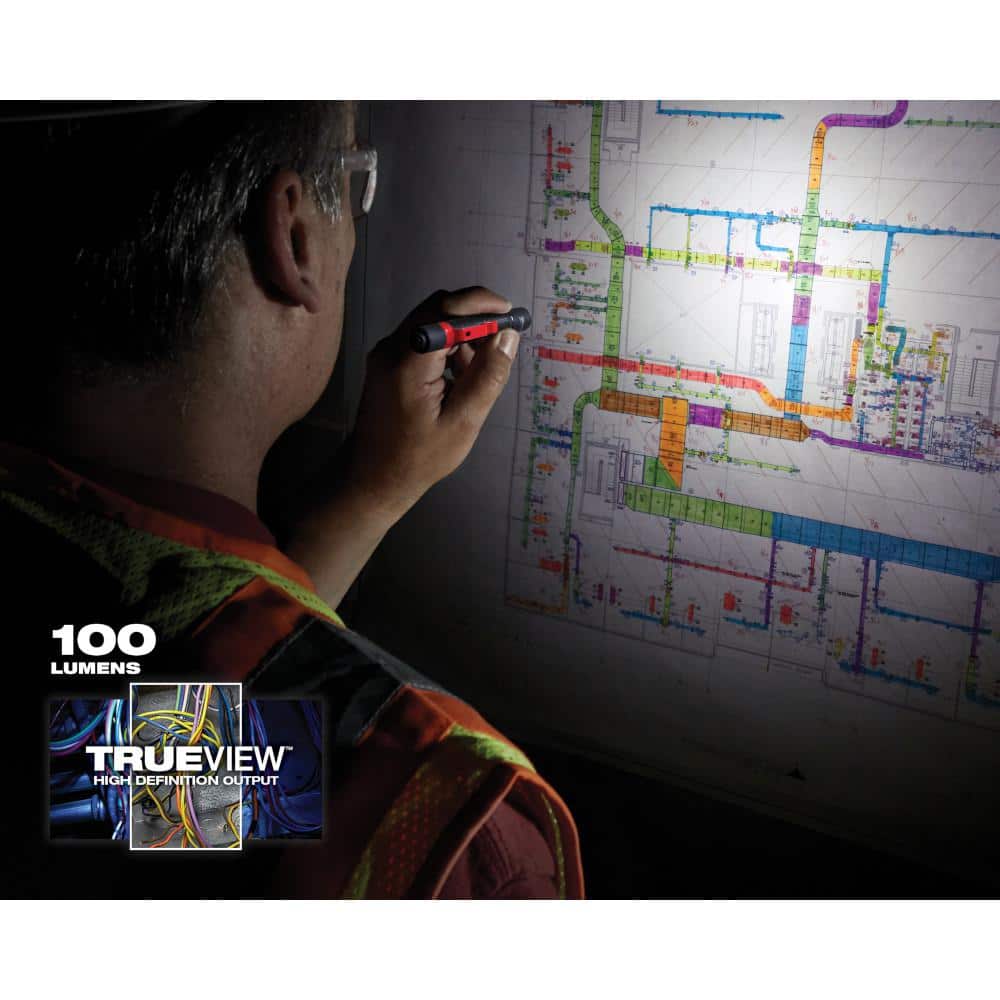 100 Lumens Aluminum Pen Light with Clip - Hercitys