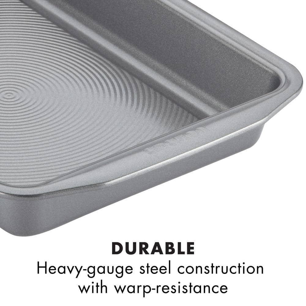 10-Piece Gray Bakeware Set - Hercitys
