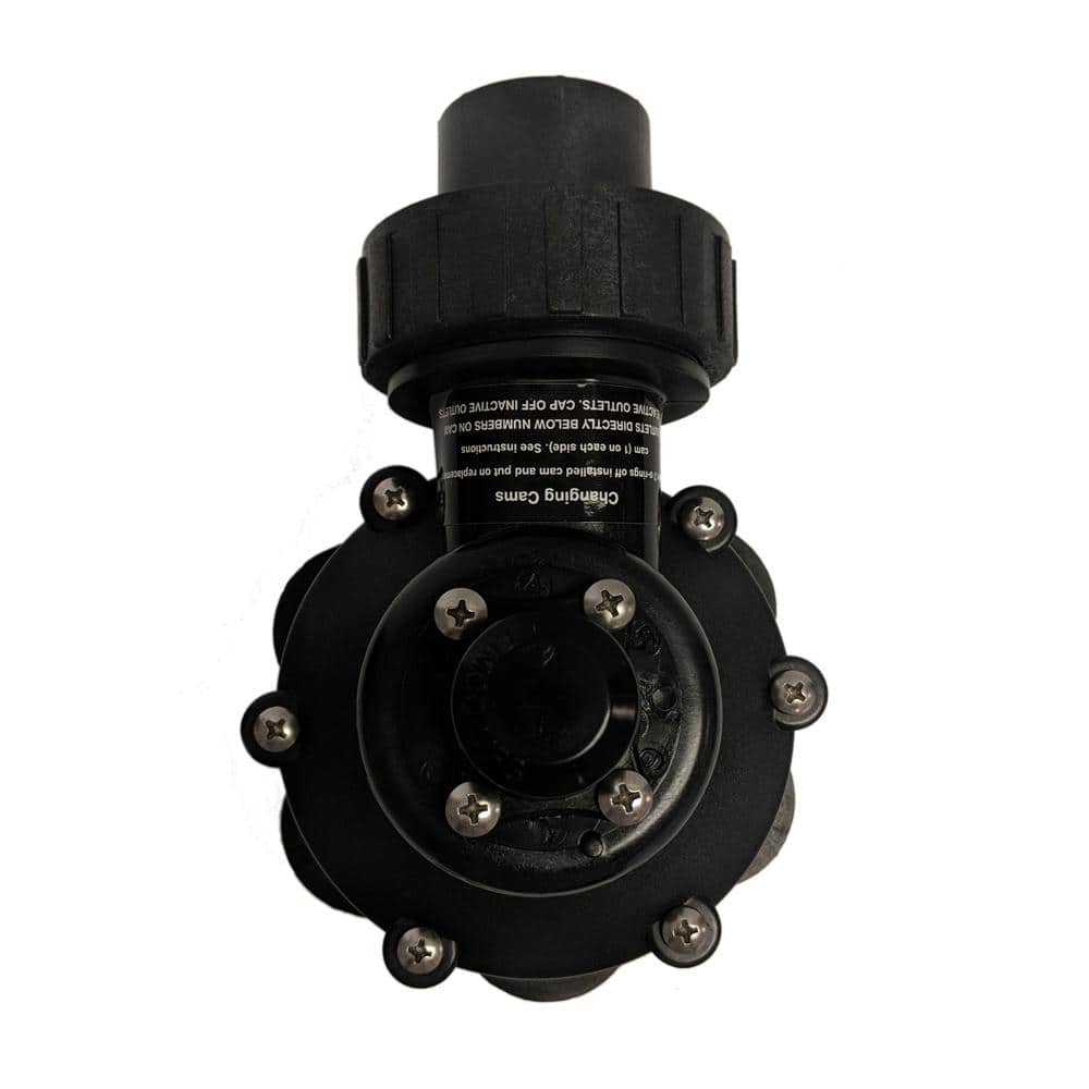 1 in. Mini 6 Outlet Indexing Valve with 5 and 6 Zone Cams - Hercitys