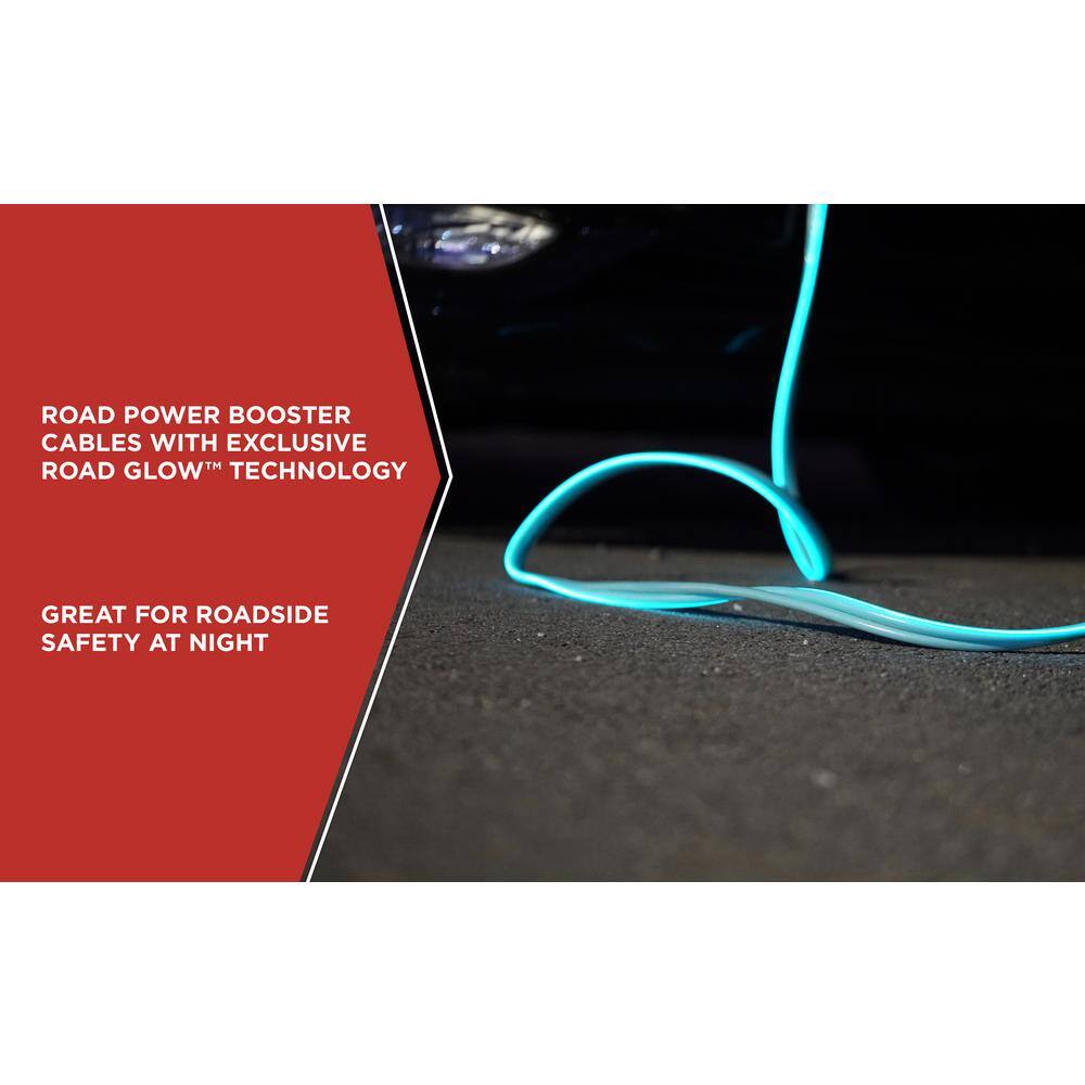 12 ft. 8-Gauge 145 Amp Blue Cables - Hercitys