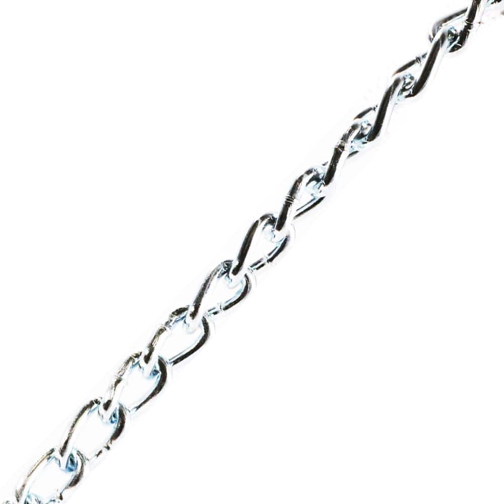 #2/0 x 75 ft. Zinc Plated Steel Twisted Link Chain - Hercitys