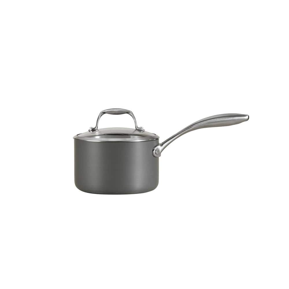 2 qt. Hard-Anodized Aluminum Nonstick Covered Sauce Pan - Hercitys