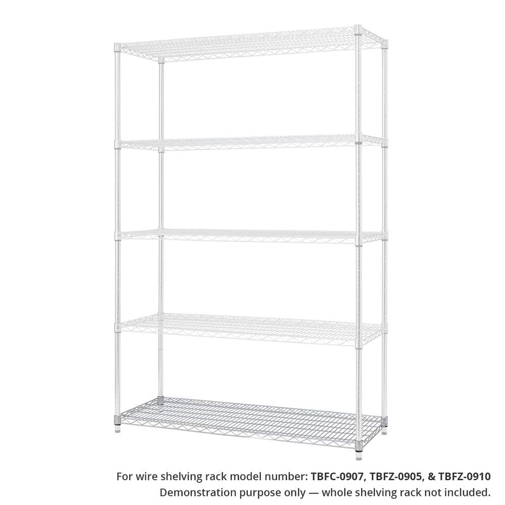48 in. W x 18 in. D Individual Chrome Color NSF Shelf - Hercitys
