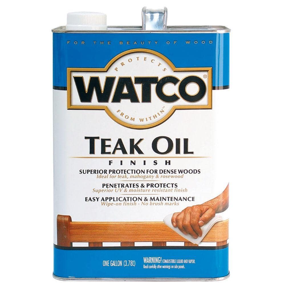 1 Gallon Teak Oil in Clear (2 Pack) - Hercitys