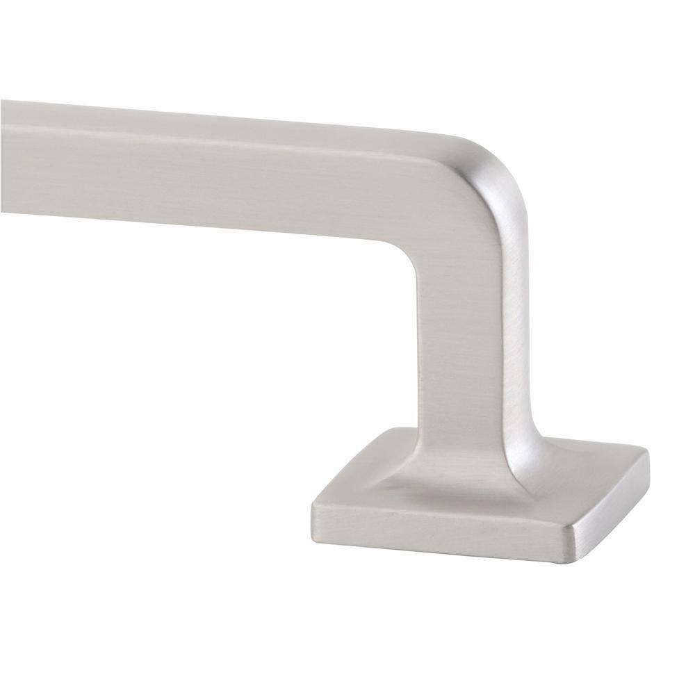 10-Pack Boise 3-1/2 in. (89 mm) Center-to-Center Traditional Satin Nickel Bar Drawer Pull - Hercitys