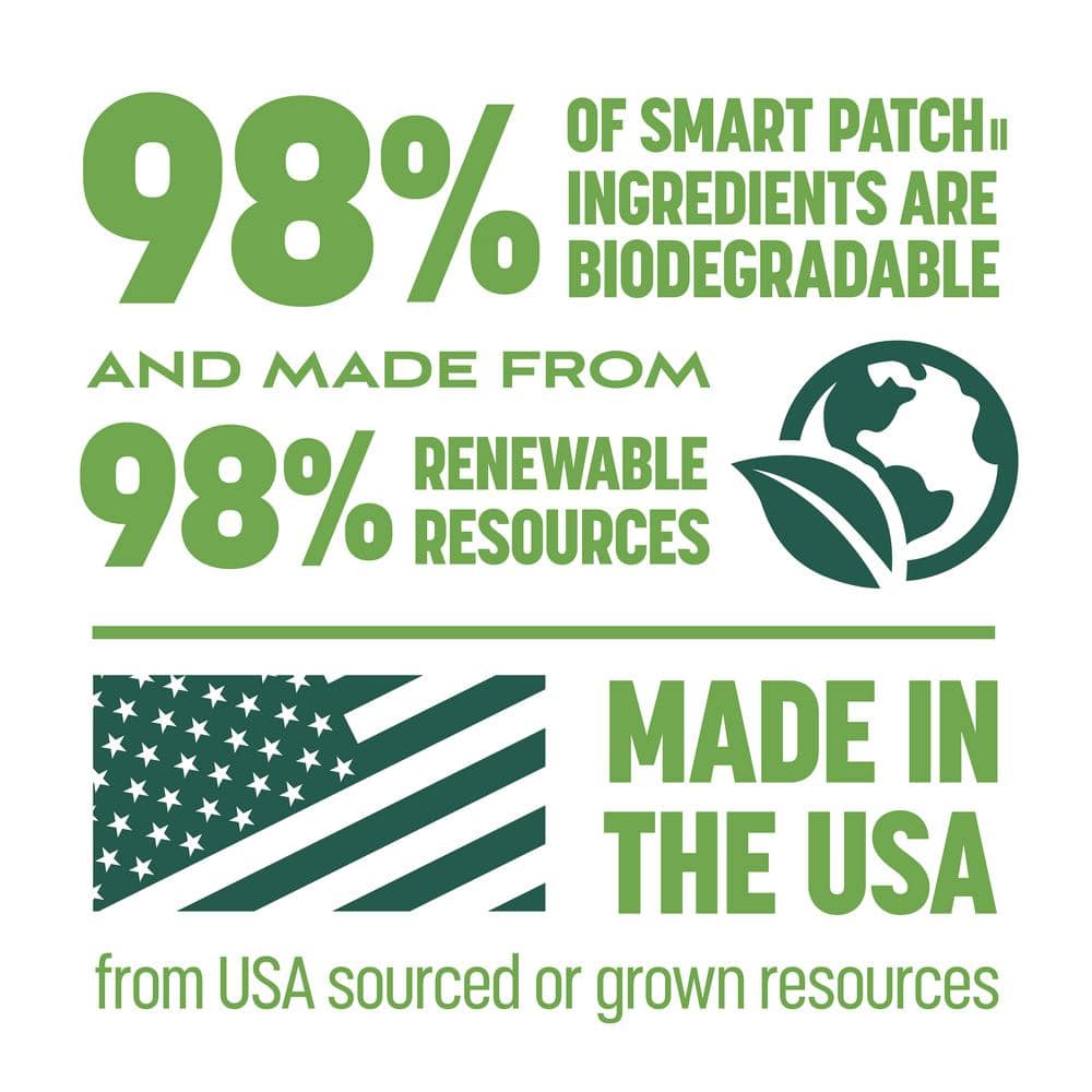 10 lbs. Smart Patch Tall Fescue West Grass Seed with Mulch, Fertilizer - Hercitys