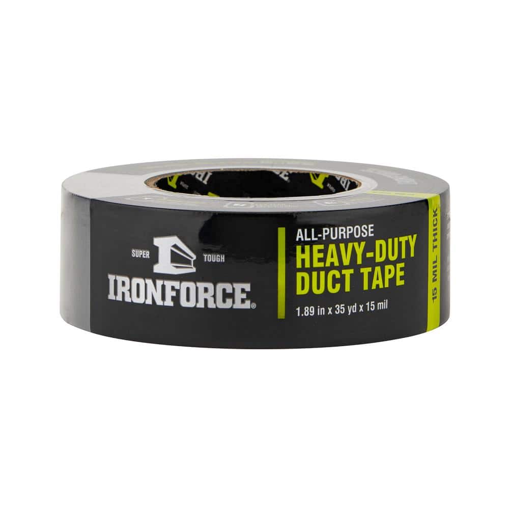 1.89 in. x 35 yd. All-Purpose Heavy-Duty Duct Tape in Gray Pro Pack (12-Pack) - Hercitys