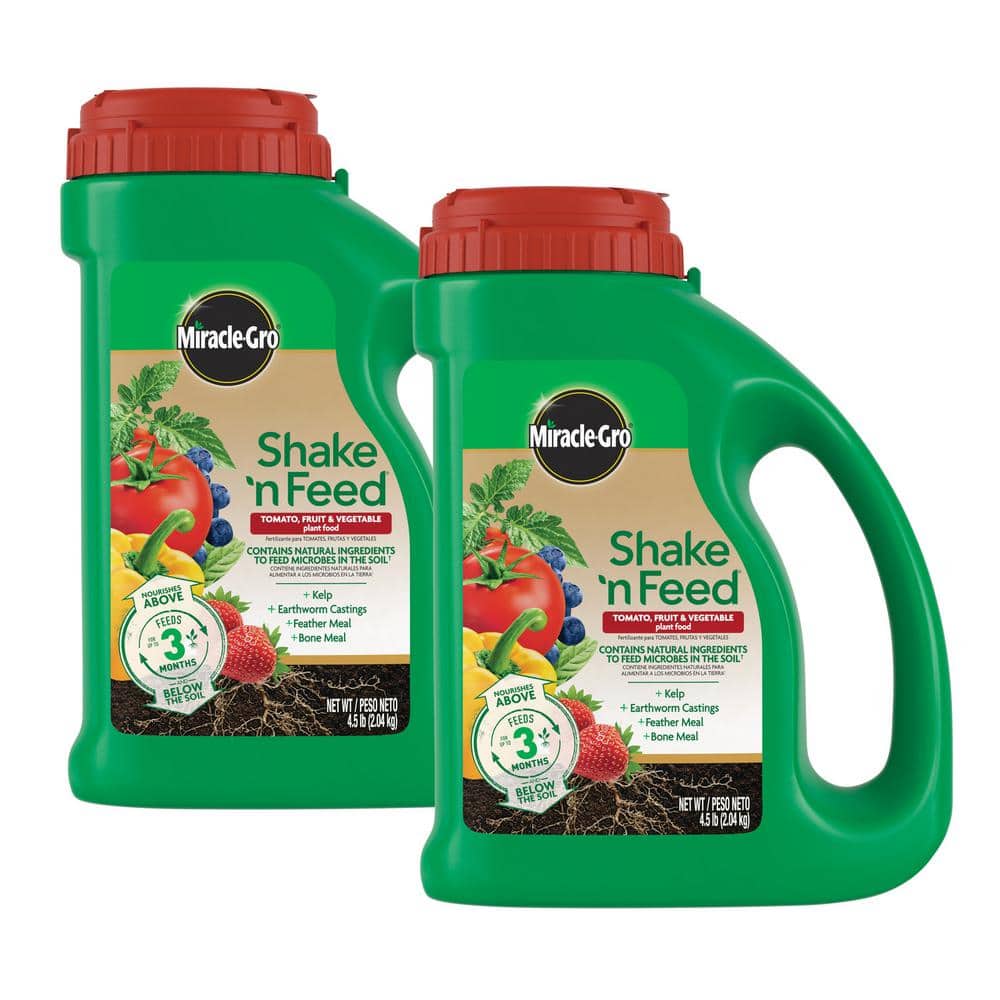 4.5 lbs. Shake ‘N Feed Tomato, Fruit and Vegetable Plant Food (2-Pack) - Hercitys