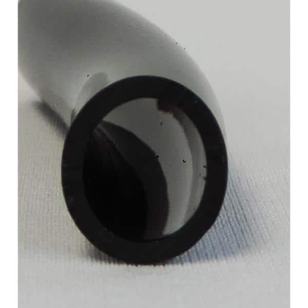 1 in. I.D. x 1 1/4 in. O.D. x 100 ft. Black Flexible Non-Toxic, BPA Free Vinyl Tubing - Hercitys