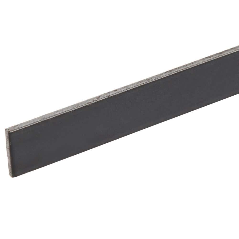 3/4 in. x 6 ft. – 1/8 in. Thick Plain Steel Flat Bar - Hercitys