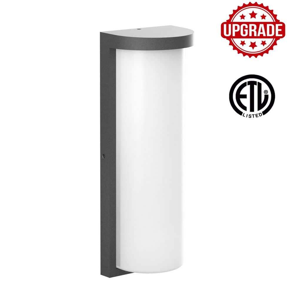 14 in. 22-Watt Radar-Motion Activated White Integrated LED Wall Ceiling Surface Flush Mount Smart Flood Light - Hercitys