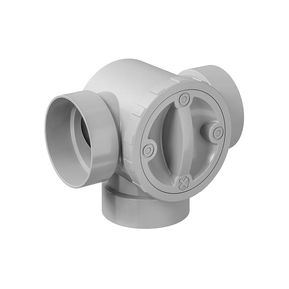 3-Way Water Diverter 4 in. - Hercitys