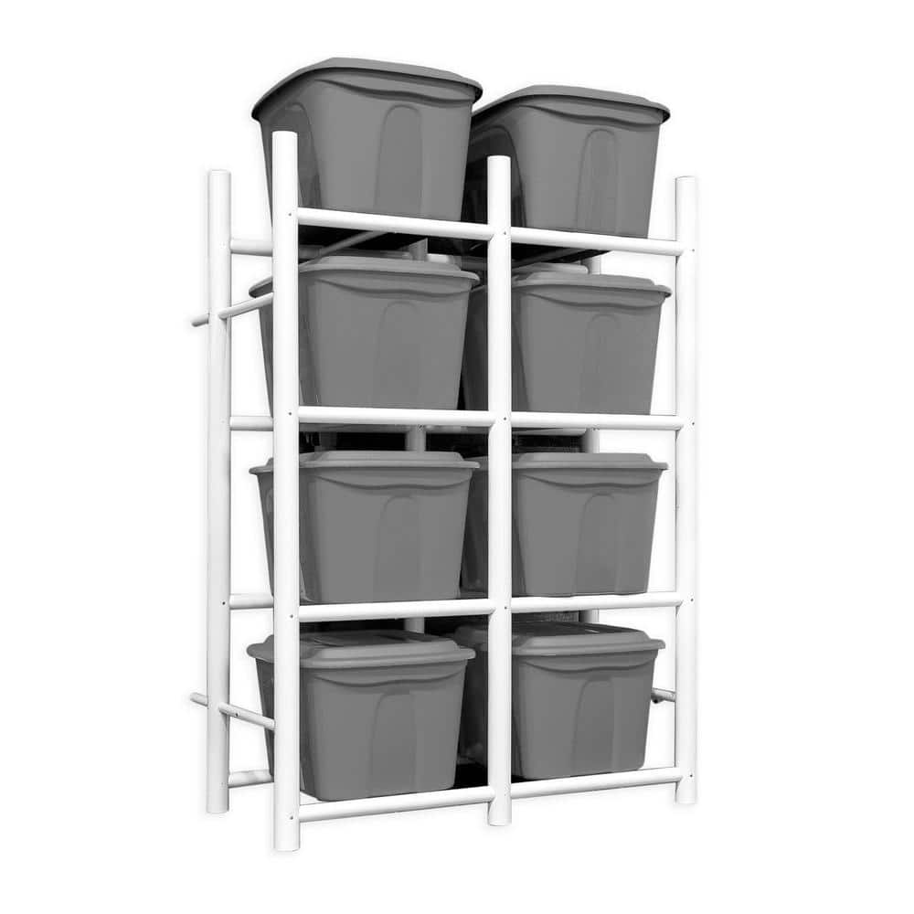 32 Gal. Bin Warehouse Rack 8 Tote - Hercitys