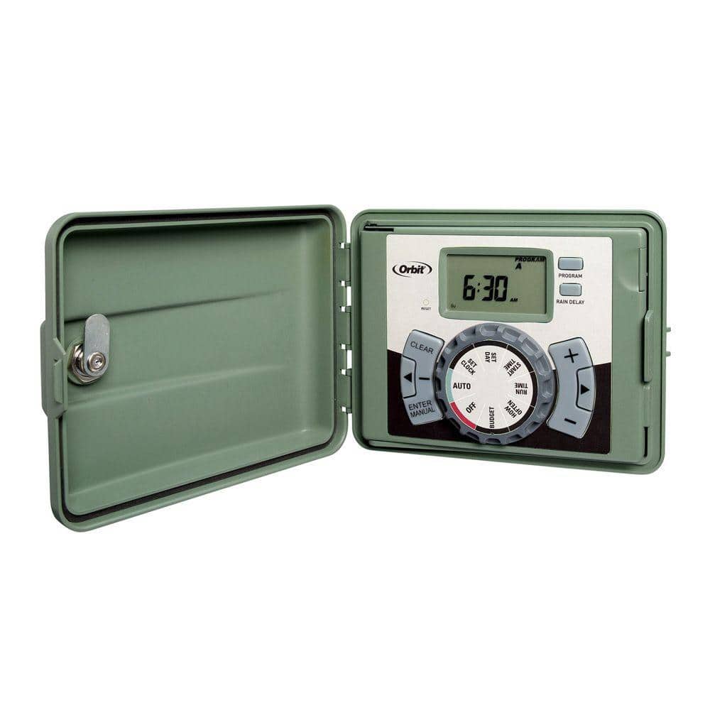 12-Station Easy-Set Logic Indoor/Outdoor Sprinkler Timer - Hercitys