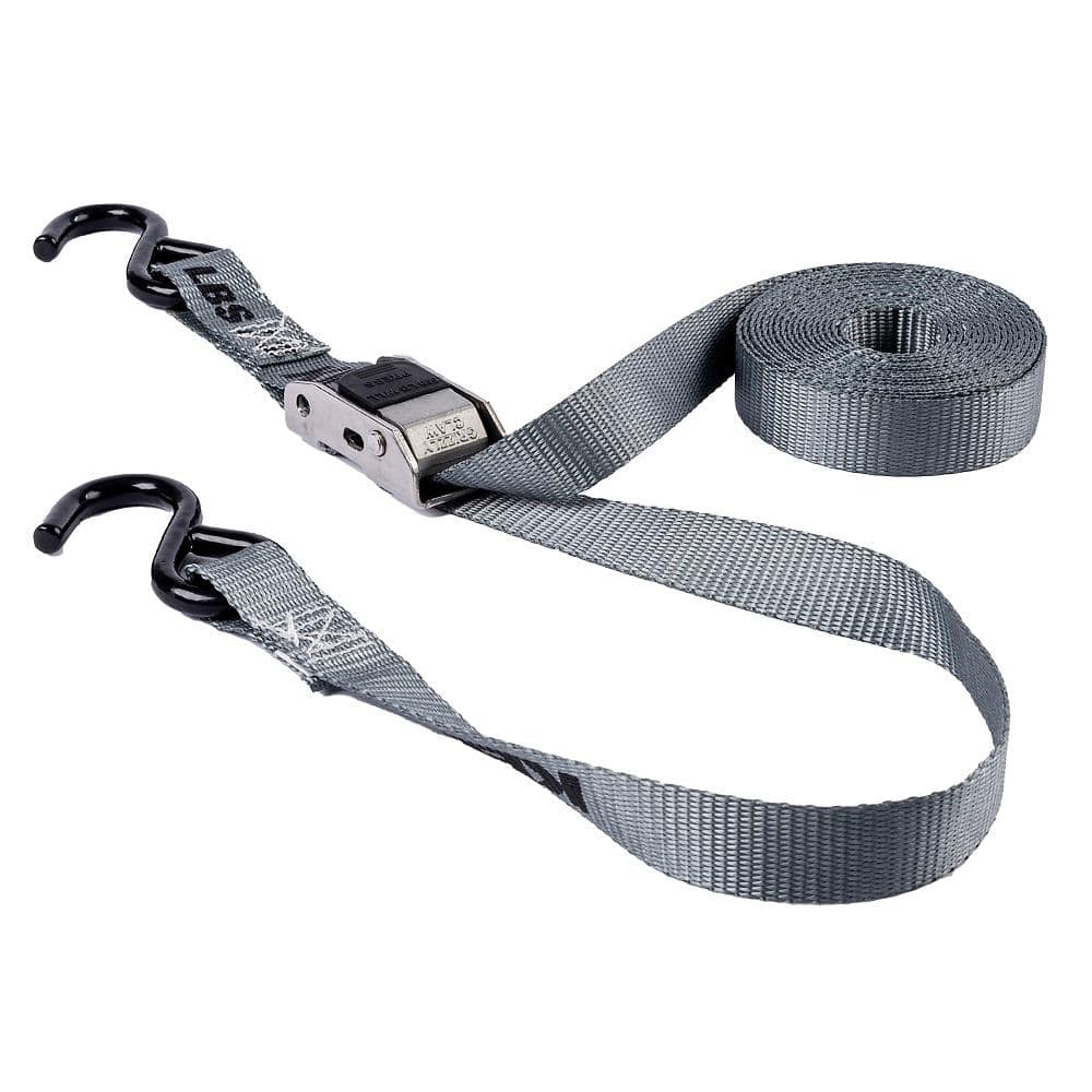 1 in. x 14 ft. Keeper Stainless Steel Cambuckle (2-Pack) - Hercitys