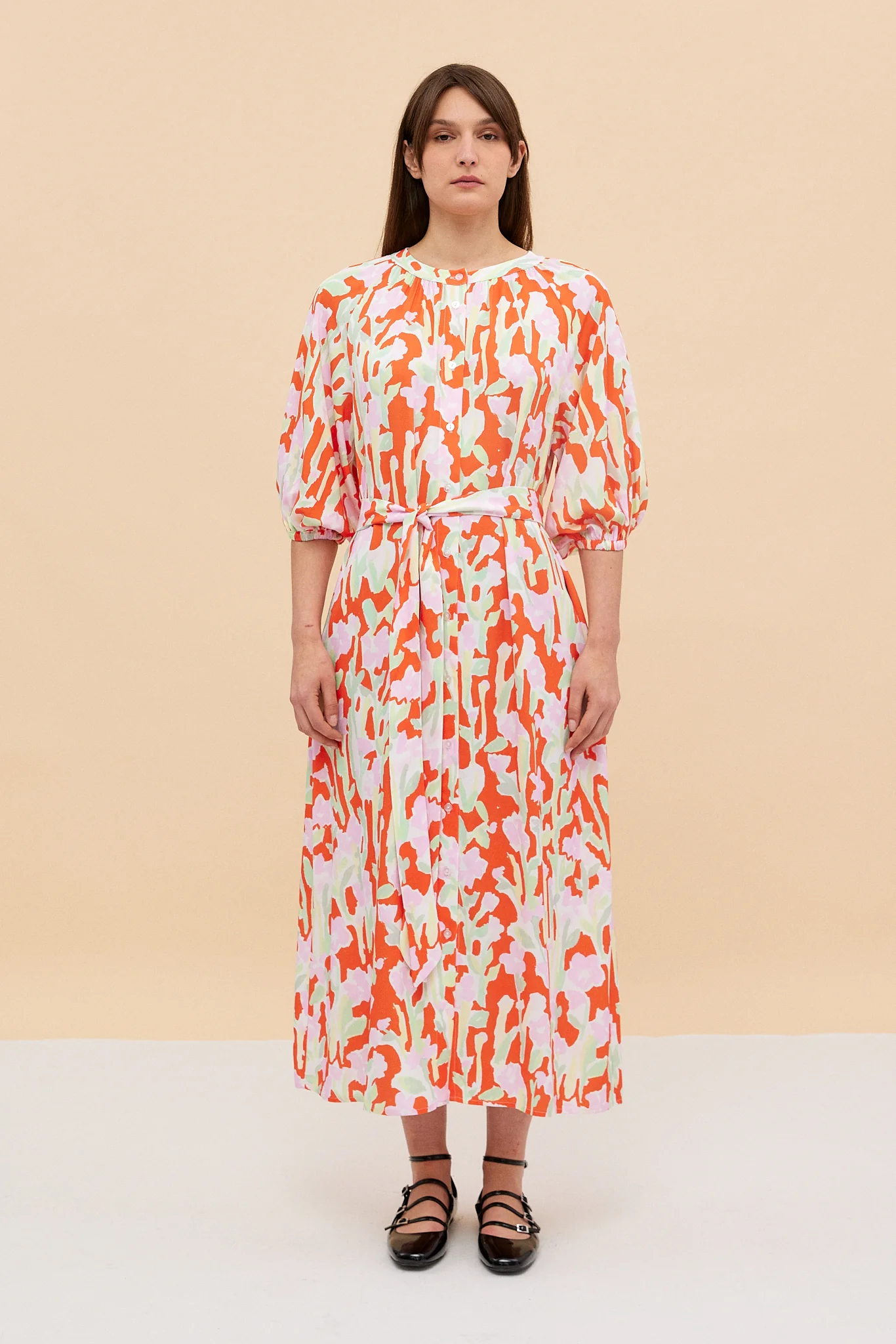 BLOSSOM DRESS - VIOLETS - Hercitys