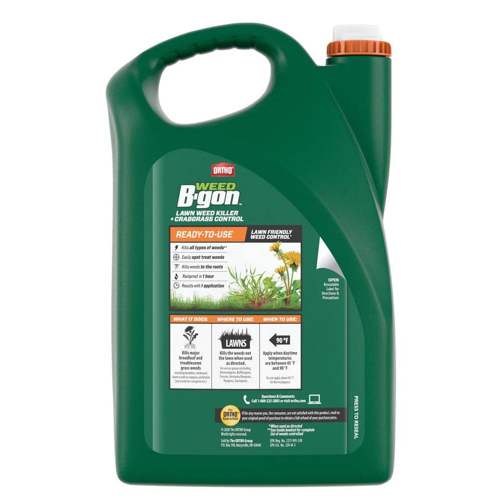 1.33 Gal. Weed B Gon Plus Crabgrass Control Refill - Hercitys