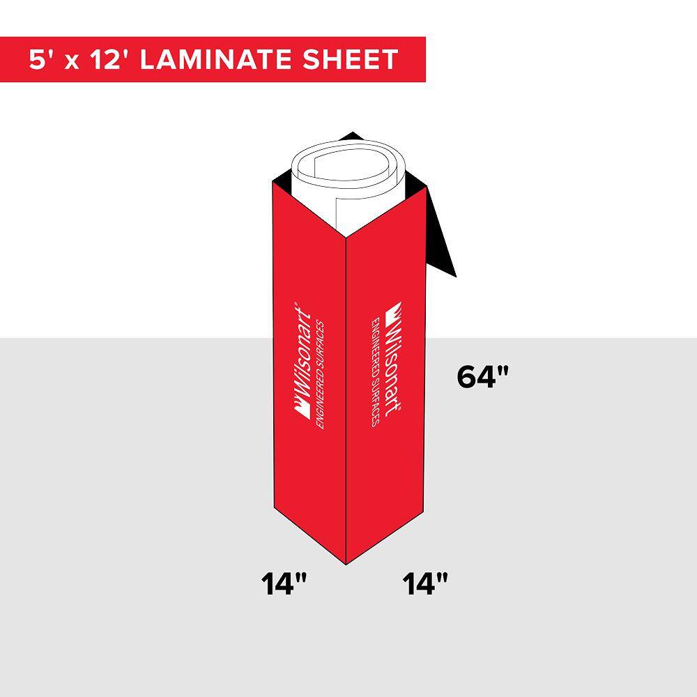 5 ft. x 12 ft. Laminate Sheet in Spicewood Springs with Standard Fine Velvet Texture Finish - Hercitys