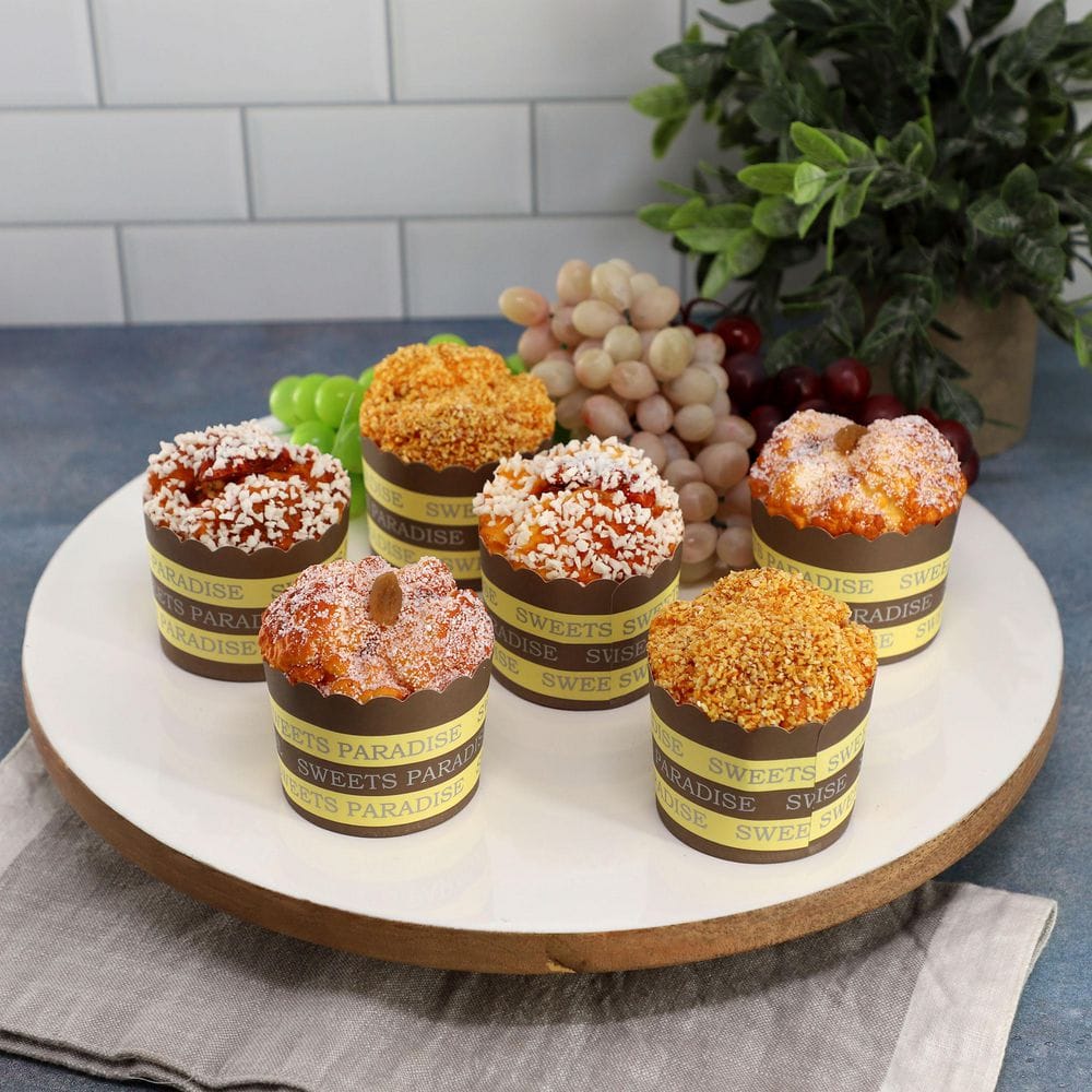 14 Inch Wood Lazy Susan Serving Board in White - Hercitys